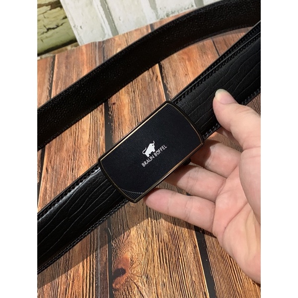 IKAT PINGGANG PRIA KULIT ASLI BRAUN BUFFEL