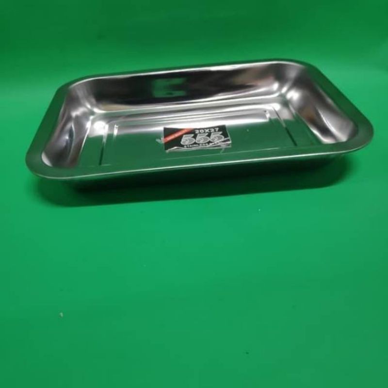 Nampan Baking Tray Stanlies Steel 30X40 cm wadah makanan baki