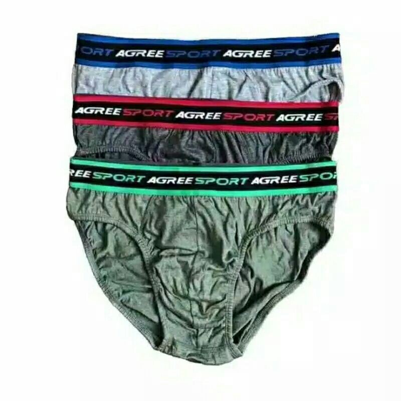 celana dalam pria/ underwear boy's/ selempak dewasa agree karet boxer sport