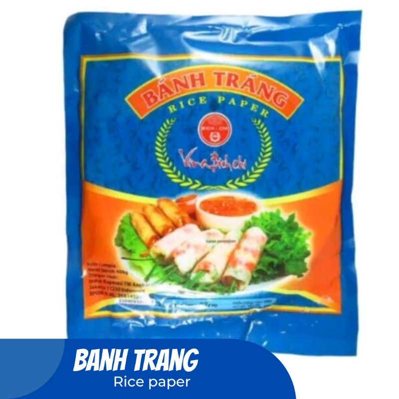

Rice Paper Banh Trang | Kulit Lumpia Vietnam | 400 gr | 22cm
