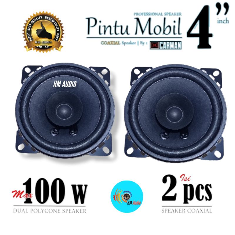 Speaker Pintu 4 inch Speaker Pintu Mobil Carman cm 410