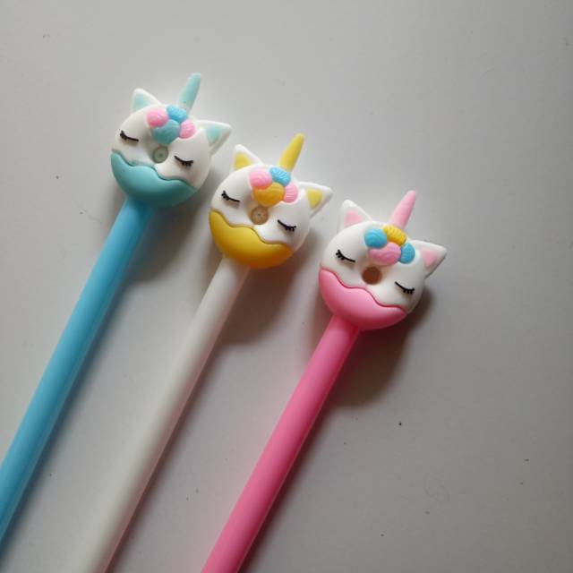 

Pen Gel Unicorn Donat