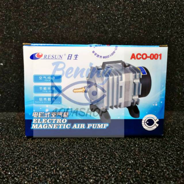 Resun ACO-001/Aerator Blower Udara 6 Lubang Aquarium