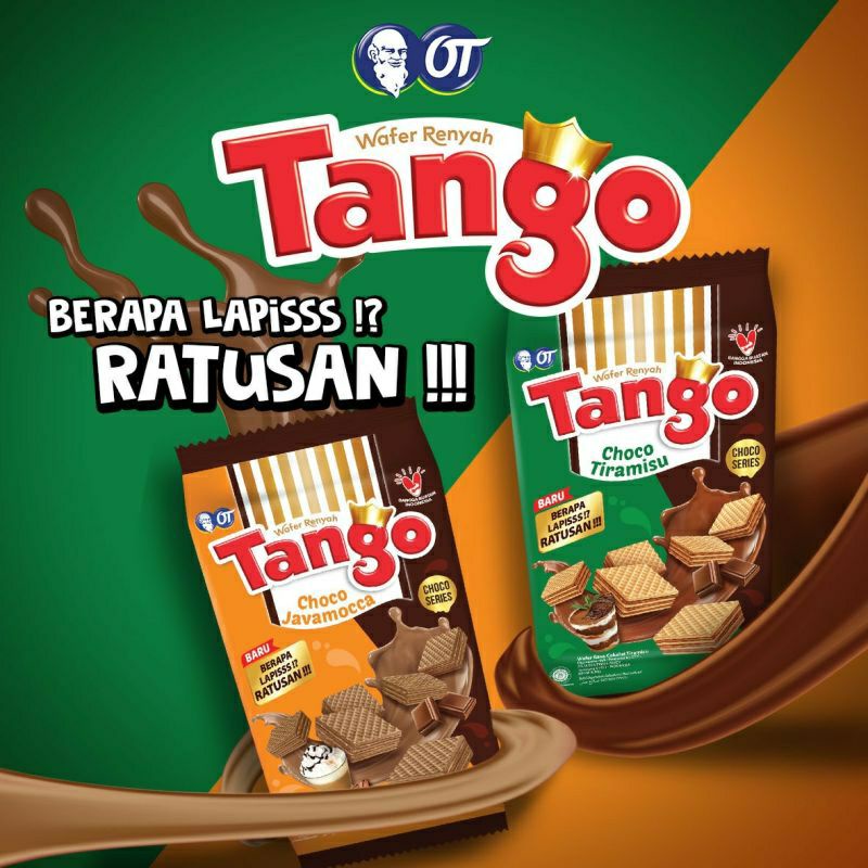 

Tango Wafer Choco Tiramisu / Javamocca - 30 Gram