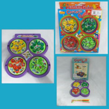 Mainan Pancing Magnet 4 Kolam/Fishing Game/Catching Game OKE***