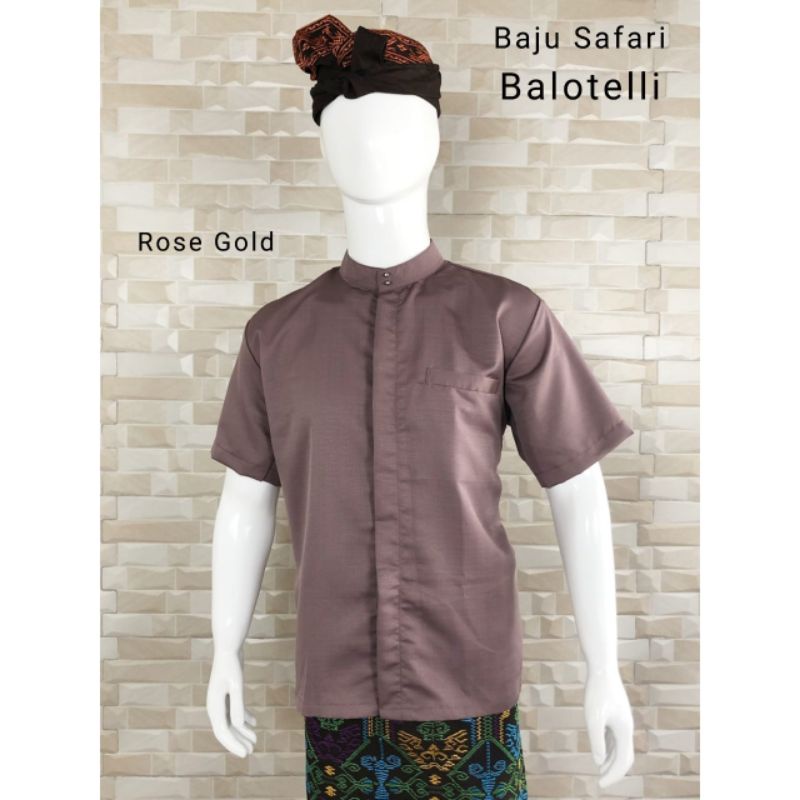 Baju Semi Safari Pria