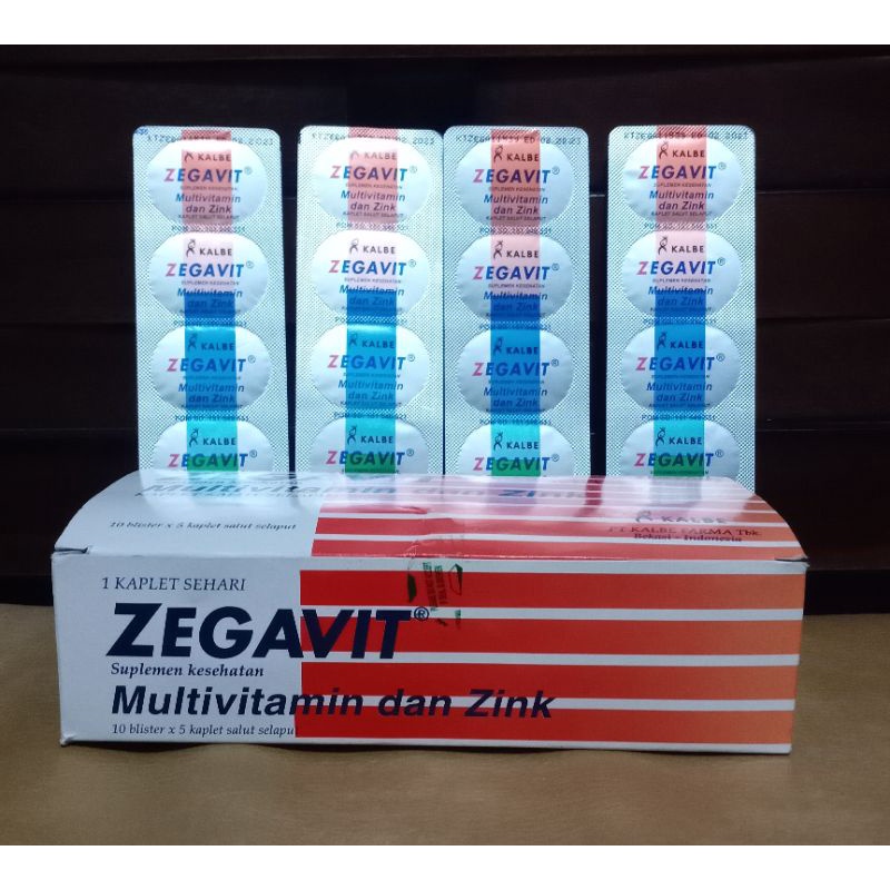 ZEGAVIT Multivitamin dan Zinc (Strip)