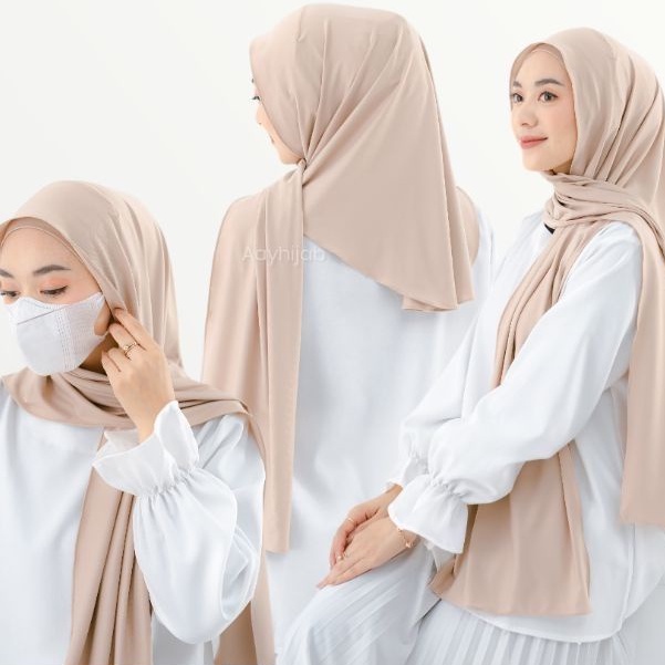 𝗝𝗶𝗹𝗯𝗮𝗯 Hijab Pashmina 𝗗𝗶𝗮𝗺𝗼𝗻𝗱 Oval Curve / Jilbab Pasmina Oval Belakang / Hijab Cewek Trend 2022