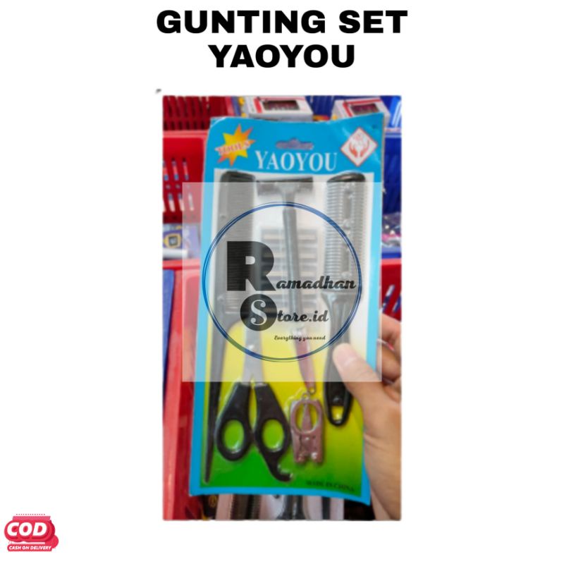 

Gunting Set ISI 7 Pcs Yaoyou - COD