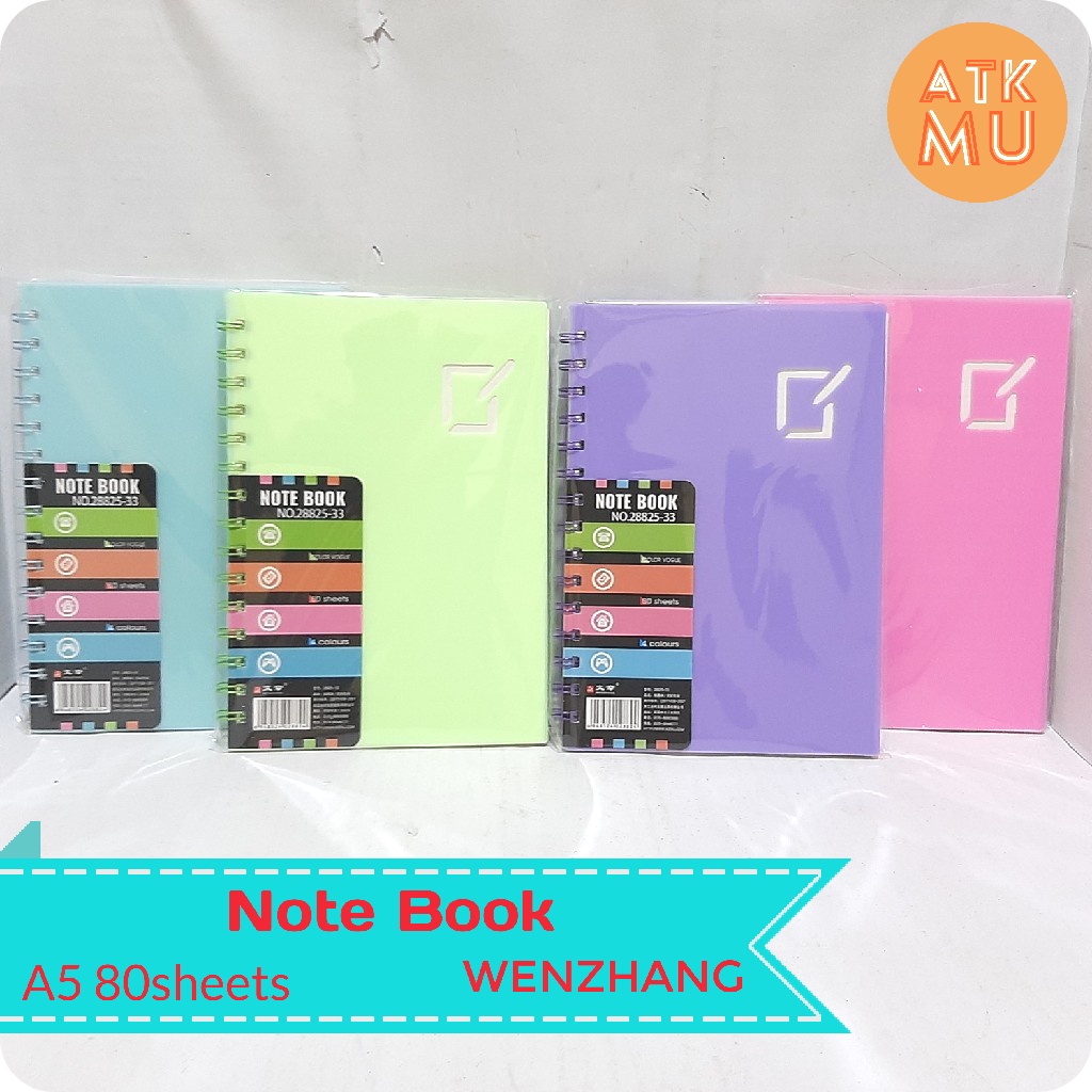 

Note Book Ring Diary A5 80sheets Wenzhang
