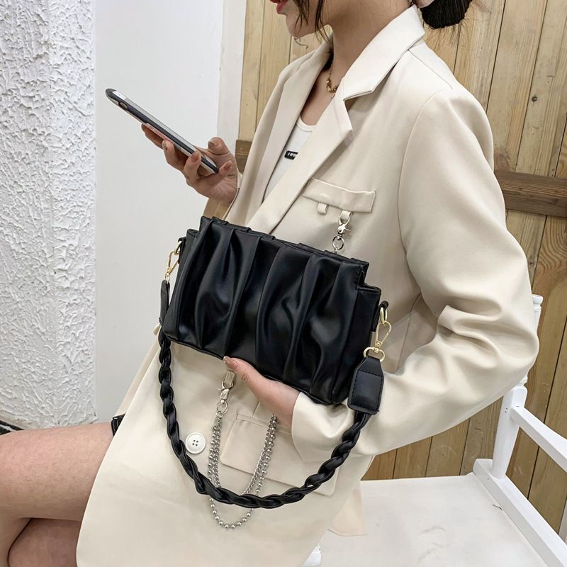 HEYKASTORE - Tas kerut selempang fashion wanita kekinian gaya korean bag kode A02