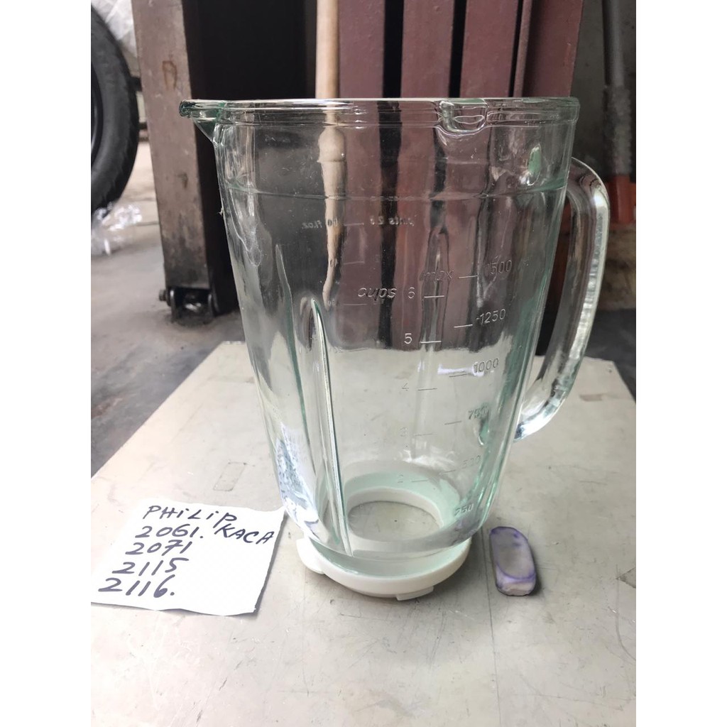 Gelas tabung plastik Blender Philips HR 2061 2071 2116 2115