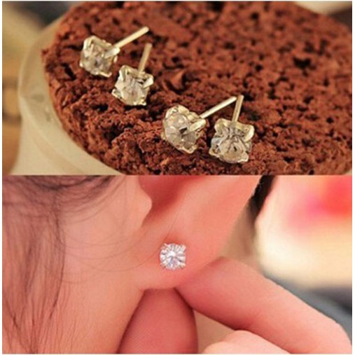 Anting Crystal model tusuk