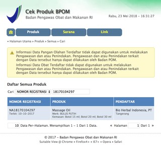 MINYAK BULUS PUTIH . Asli Original Ori Bpom untuk Wanita