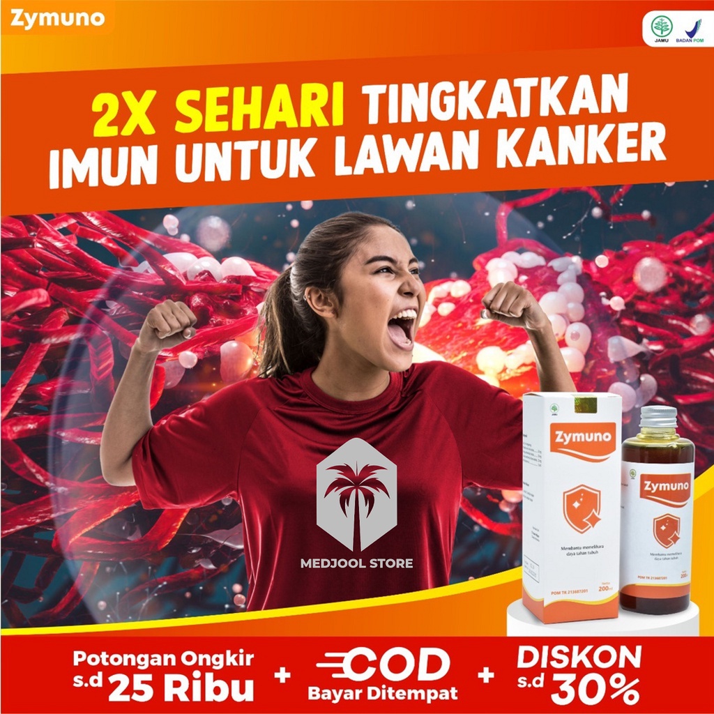 Zymuno Pencegah Kanker – Vitamin Herbal Tingkatkan Daya Tahan Tubuh Imun Jaga Kesehatan Tubuh Cegah Kanker  Bantu Percepat Penyembuhan Penyakit