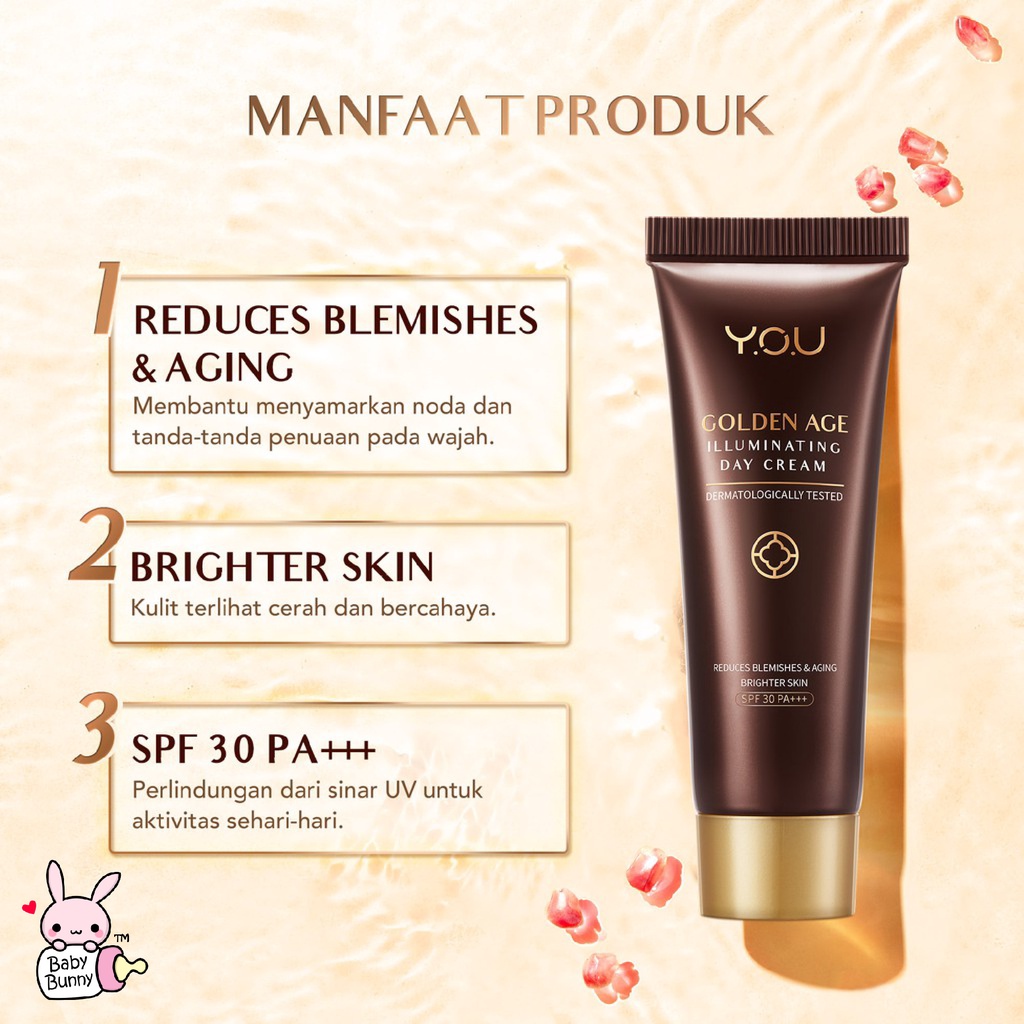 ❤ BELIA ❤  YOU Golden Age Series | Y.O.U Skin Care Essence Facial Wash Eye Day Night Serum Makeups