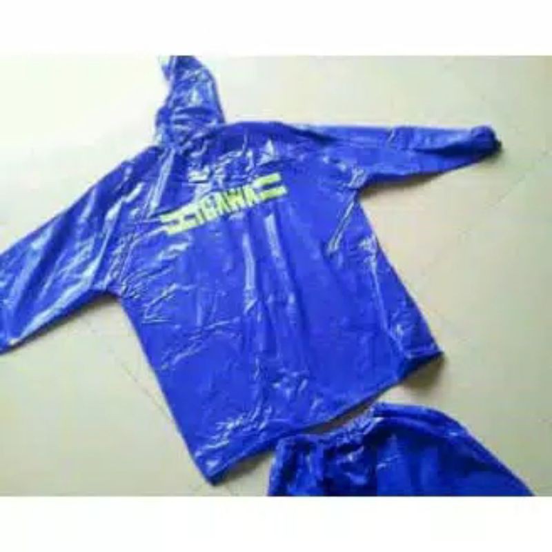 Jas Hujan Stelan Baju Celana Bahan Karet