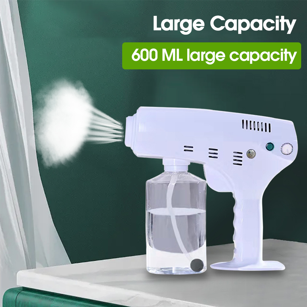 600ml Nano Steam Spray Guns Wireless Household Disinfection Rechargeable Sprayer Fogger Machine