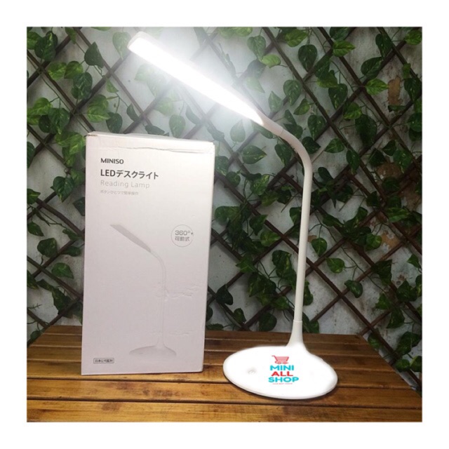 Miniso Lampu Belajar Led Reading Lamp Touch Shopee Indonesia