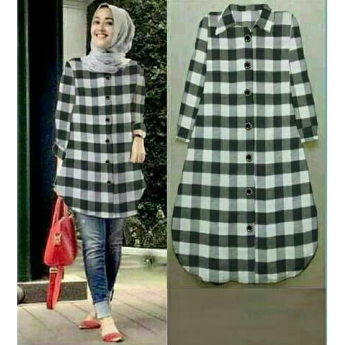 Cf Tunik Fendi / Tunik Muslim / Tunik / Terbaru / Termurah D FT895 [ Catur Hp Ve] Wanita Katun Hp