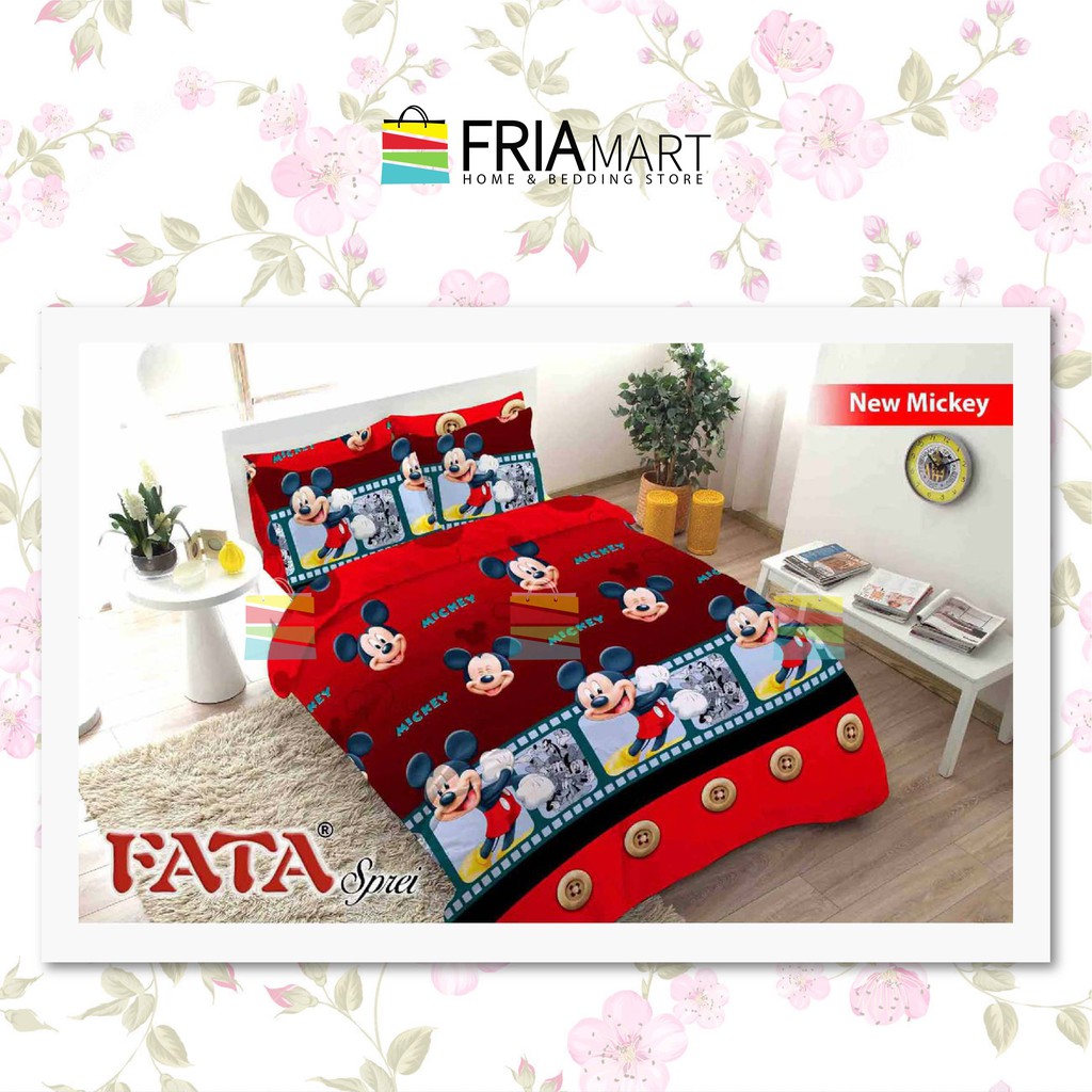 FATA Selimut Bulu 200x200 JUMBO Motif Dewasa Minimalis Murah bagian ke-2 FRIAmart-NEW MICKEY