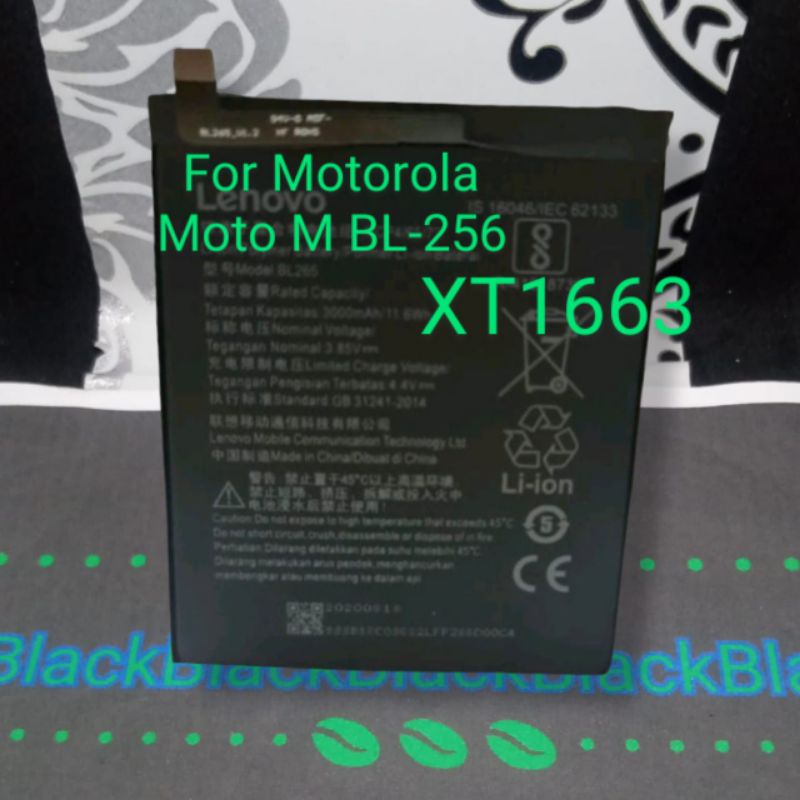 Batrai MOTO M BL256 Batre Motorola XT1663 BL 256 Battery Original ori