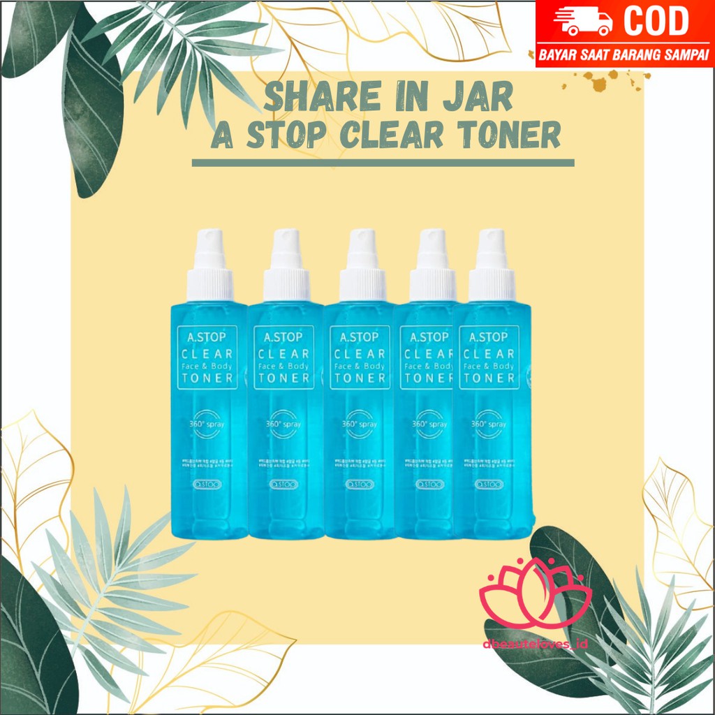 [SHARE] A.Stop Clear Face and Body Toner