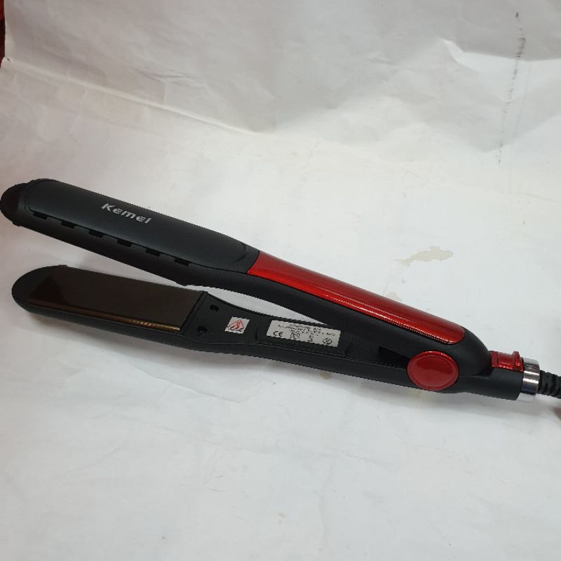 Alat Catokan Rambut Lurus Kemei 428 Hair Straightener Murah