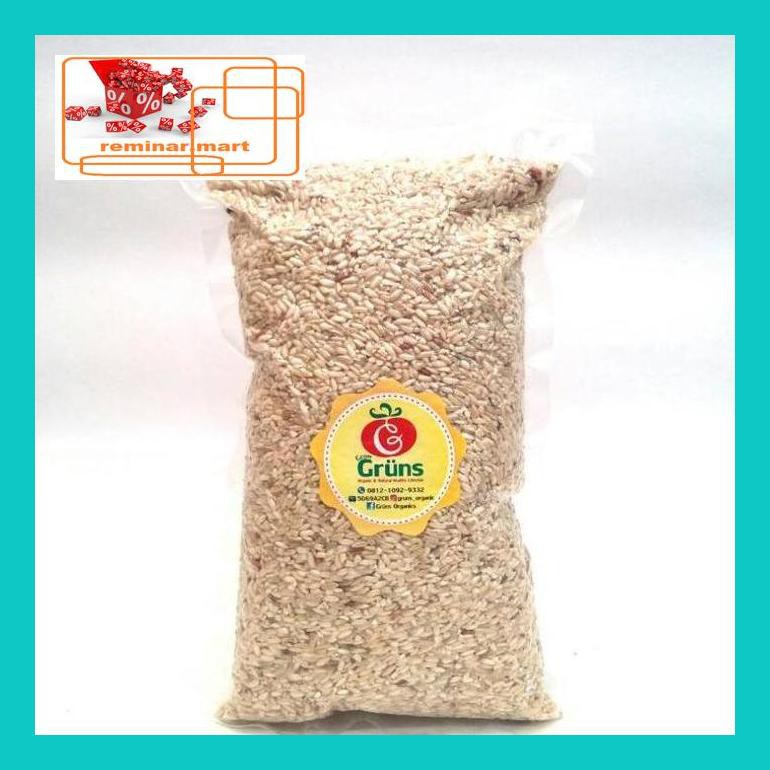 

S0Bers Grow Gruns - Beras Coklat Organik / Organic Brown Rice ( 1 Kg ) Ric0S50B