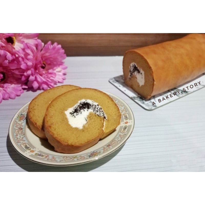 

Bolu gulung/roll cake Kopi premium keju/meisis - snack jajan