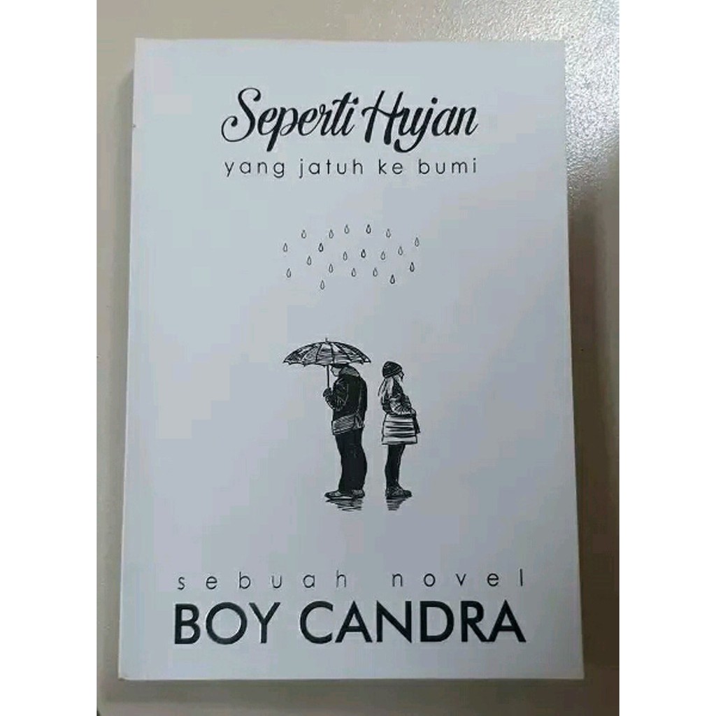 Novel Senja Hujan Dan Cerita Yang Telah Usai By Boy Candra Shopee