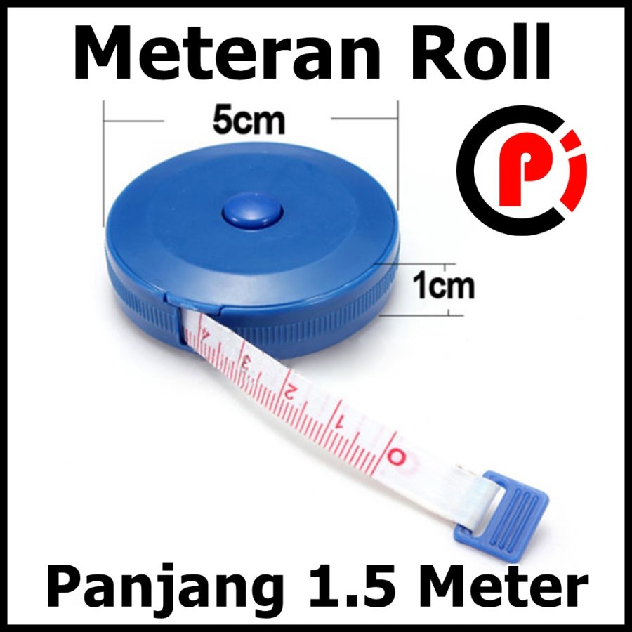 Meteran Kain Jahit Roll Panjang 1.5 Meter