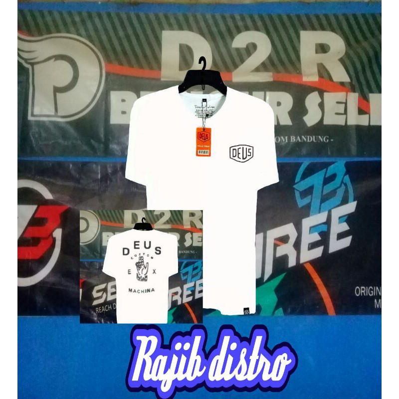 kaos deus original/ pakaian distro murah/ pakaian pria wanita/ baju terbaru dan kekinian