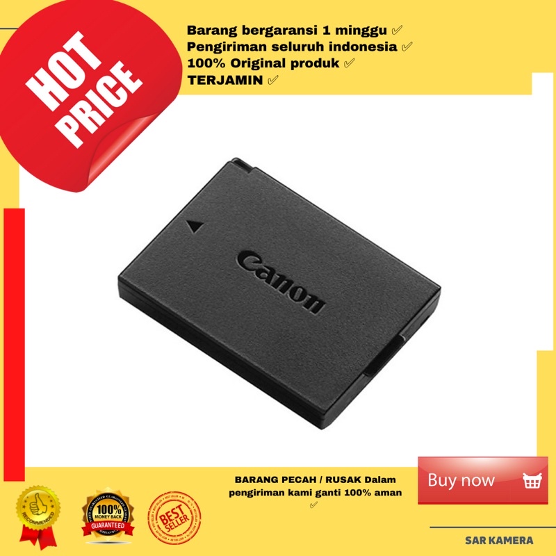 Baterai copotan kamera ori tipe 1100D 1200D 1300D 1300D 3000D 4000D di jamin ori canon awet
