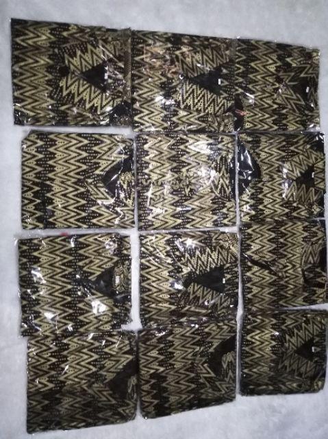 Baju Batik Couple Keluarga Modern Gamis Kemeja Batik 2 Anak Motif Wayang Prada Terbaru