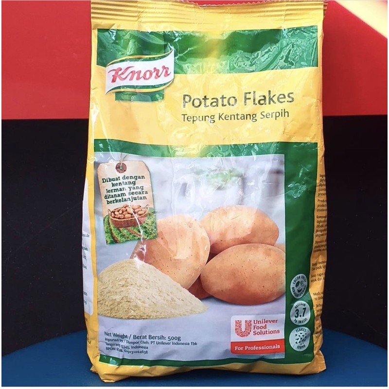 

Knorr Potato Flakes Tepung Kentang Serpih 500g