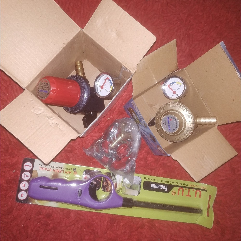 Regulator Winn Gas W 88 M - Regulator Kompor Gas W88m - Meteran W 88m