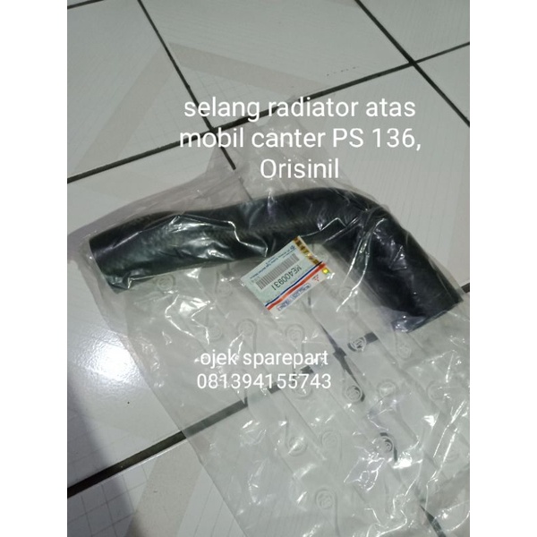 selang radiator atas mobil canter PS 136, Orisinil
