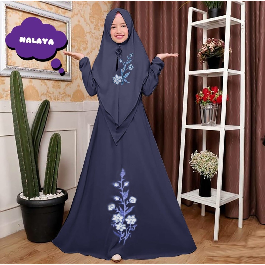 GAMIS NALAYA ANAK / GAMIS REMAJA NALAYA / GAMIS ANAK REMAJA MUSLIM / GAMIS MUSLIM ANAK REMAJA