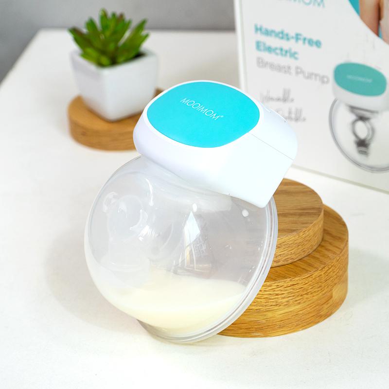 Mooimom A02823 Hands Free Electric Breast Pump pompa asi bayi