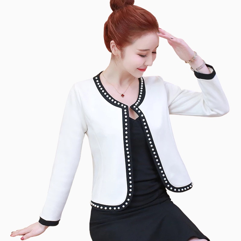 Blazer Kerja Kantor Wanita Gaya Korea Cantik Murah Terbaru - XSHOP Glenice