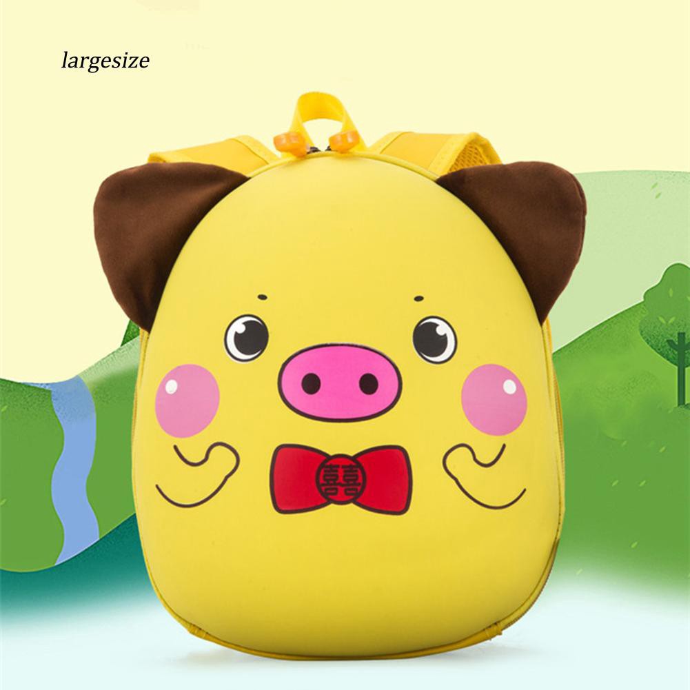 Tas Ransel Sekolah Motif Kartun Babi 3d Lucu Untuk Anak Laki Laki