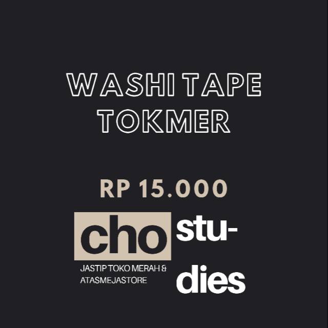 

Washi Tape Tokmer