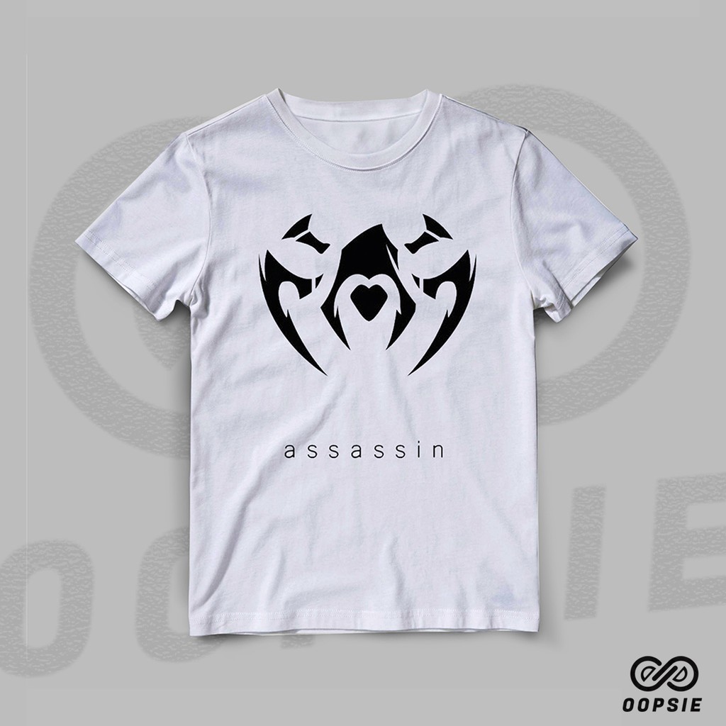 Baju Kaos MOBILE LEGENDS MLBB ASSASSIN EMBLEM MOBA Mobile ESPORT Oopsie Cloth