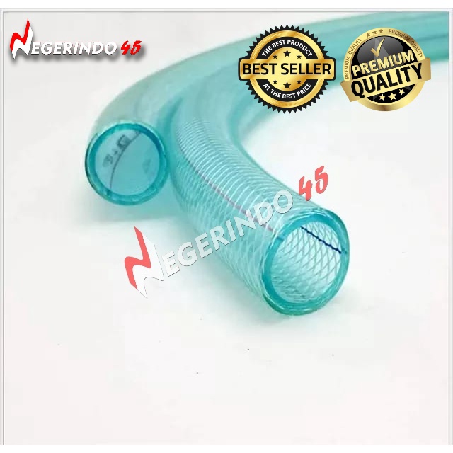 TYCOON SELANG BENANG 3/8&quot; / 1/2&quot; / 5/8&quot; / 3/4&quot; / 1&quot; (PER METER) PVC FIBER HOSE SELANG BENANG PVC SELANG AIR TAMAN