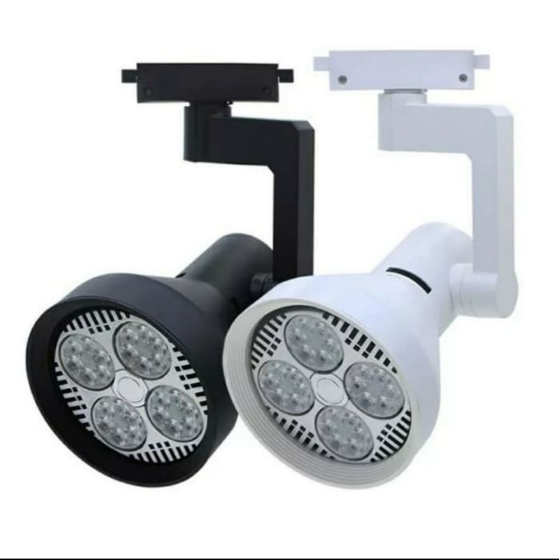 Lampu Led Spotlight Rel Track Light Par30 35W SMD + Fiting Par E27 Rel