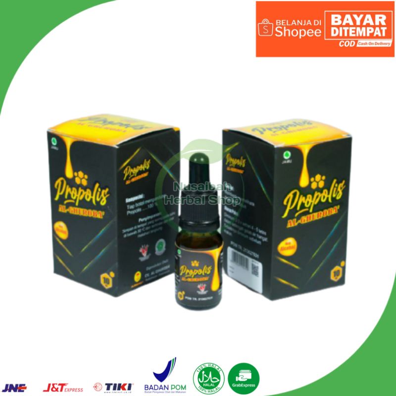 

Propolis Al-Ghuroba [10ml] Membantu Menjaga Kesehatan