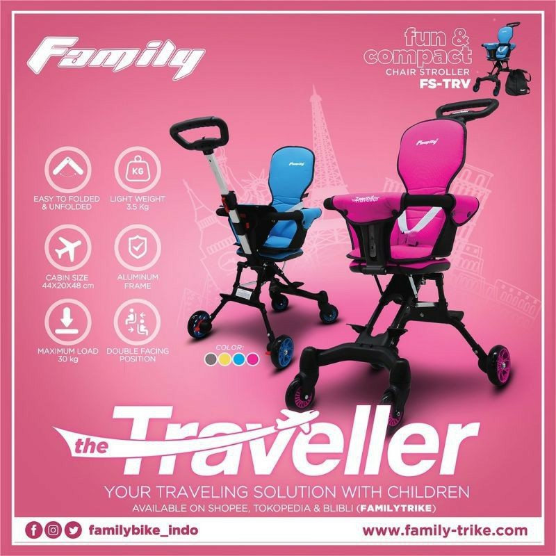 Family Stroller Traveller B/SFS-TRV