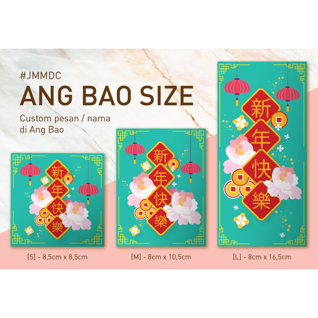 

ANGBAO IMLEK SINCIA - STD Custom Ang Bao angpao ang pao paw amplop