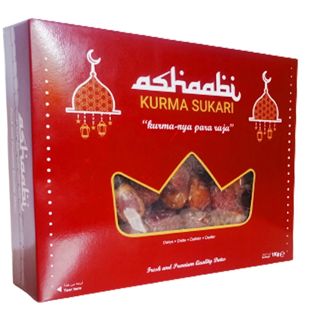 Kurma Sukari 1Kg Premium Grade A Kurma Madu Buah Kurma Kurma Sukkari High Quality Sukari Dates korma sukari kurma basah manis